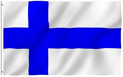 2x3 Finland Flag Finnish Banner Pennant New Indoor Outdoor 2 By 3 Foot • $8.44