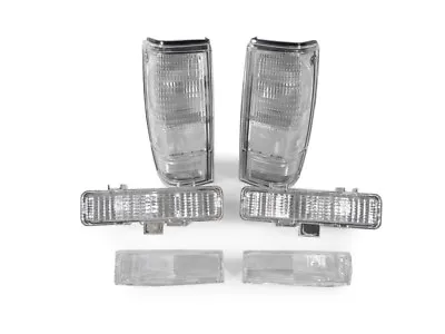 COMBO DEPO Clear Tail+Corner+Bumper Signal Lights For 1982-1993 Chevy S-10 S10 • $89.96