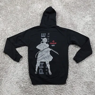 Primitive X Naruto Hoodie Mens Small Black Sasuke Uchiha Sweatshirt Box Logo • $28.87