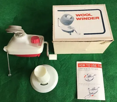 £10 • Buy Vintage Knitmaster Yarn Wool Winder In Original Box With Instructions.