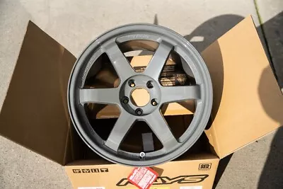 Volk TE37SL / 5x114.3 / 18x10.5 +15 | Arms Gray |Evo X R32 R33 R34 GTR 350Z 370Z • $3511