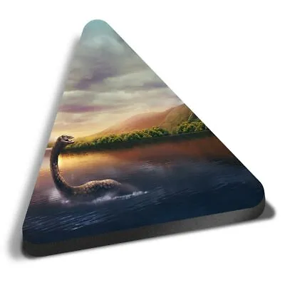 Triangle MDF Magnets - Loch Ness Monster Scotland #21799 • £4.99