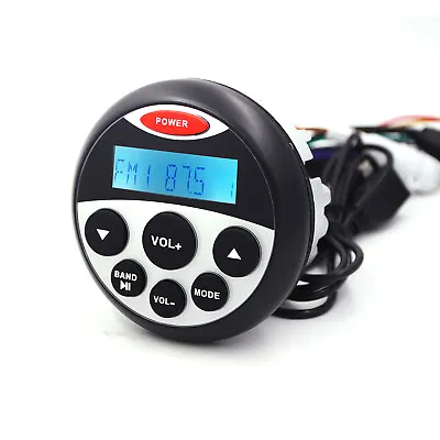 Marine Audio Waterproof System Receiver Bluetooth MP3 USB AM FM Marine Receiver • $48.99