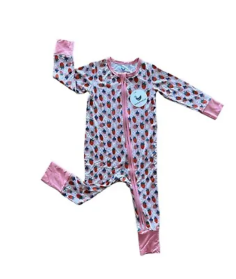 $20 • Buy New Bobolobos Baby Bamboo Pajamas 6–12m