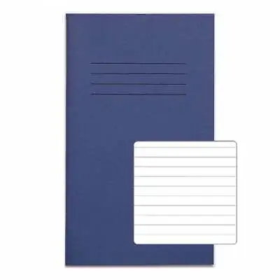 £1.99 • Buy RHINO 200 X 120 Exercise Book 80 Page Dark Blue 8mm Lined 