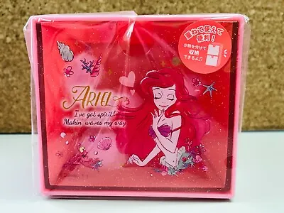 £35.10 • Buy Disney Princess Ariel Stacking Mini Chest Desk Top Storage Box Japan Girly New