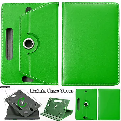 For All Samsung Galaxy Tablets 10.1  Leather Rotating Flip Stand Case Cover • £5.94