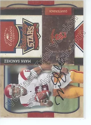 Mark Sanchez Rookie Rc Draft Auto Autograph Usc Trojans College #/25 2009 • $16.99