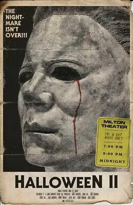 1981 Halloween 2 The Nightmare Isn't Over!!! Michael Myers 🔪 🎃 • $3.39