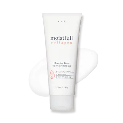 ETUDE HOUSE Moistfull Collagen Cleansing Foam 150mL • $8.54