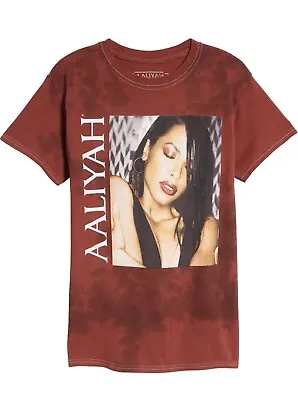 Merch Traffic Aaliyah Tie Dye Women Graphic Tee - Small • $51.29