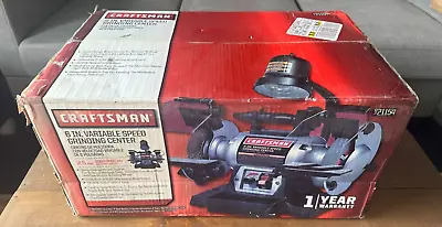 CRAFTSMAN 921154 6  Variable Speed Grinding Center Bench Grinder Station New NOS • $119.99