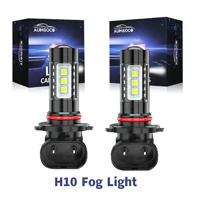Para Ford F-150 F-250 F-350 Super Duty 6000K Blanco LED Fog Lights Bulbs 2Pcs • $16.99