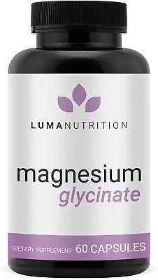 Magnesium Glycinate 1000Mg (Equal To 200Mg Magnesium) - Pure Magnesium • $29.99