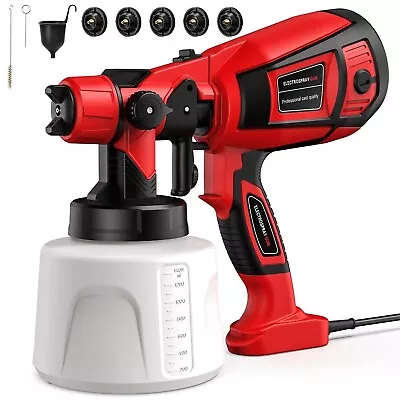 850W Electric Paint Sprayer 1400ML HVLP Spray Paint Gun • $40.99