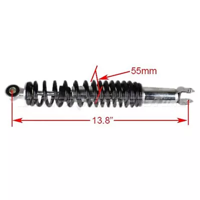 $35.95 • Buy X-PRO 13.8  Rear Shock Absorber Suspension For GY6 150 150cc Scooter Moped Black
