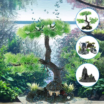 Aquarium Landscaping Ornament Resin Stimulation Fish Tank Decoration QAQzR • $18.49