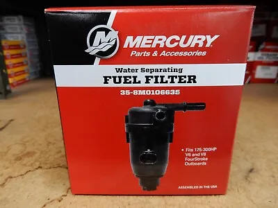 GENUINE OEM Mercury Fuel Filter Kit Part# 35-8M0106635 175-300 V-6 V-8  4 STROKE • $48.95