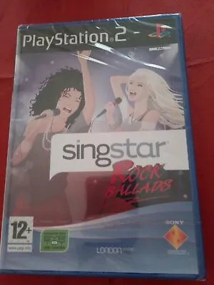 £20 • Buy SingStar Rock Ballads PS2 PlayStation 2. Brand New. Sealed. UK Pal