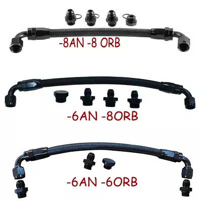 -6/8AN -6ORB/-8 ORB Fuel Rail Manifold Crossover Set FOR Ls1 Ls2 Ls3 Ls6 Lm7 Ls7 • $28.79