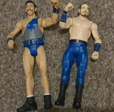 £4.85 • Buy Wwe Simon Gotch Aiden English Vaudevillains Mattel Series 41 Wrestling Figures