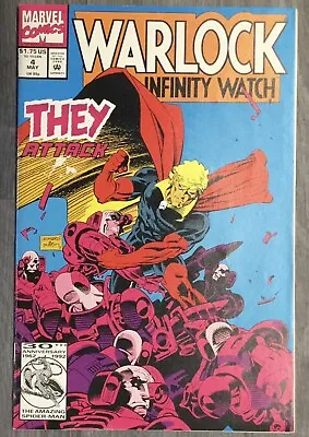 Warlock And The Infinity Watch No. #4 May 1992 Marvel Comics VG • £5