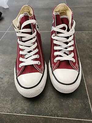 Converse Wedge Maroon *Like New Condition* Size 5 • $50