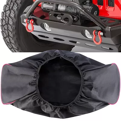 600D Winch Cover Waterproof Dust Heavy Duty Protection For Winches 8000-17500lbs • $7.99