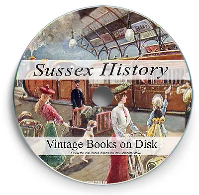 £4.50 • Buy Sussex Genealogy History Vintage Old Books Kellys Directory Parish Register 250