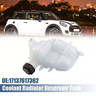 Coolant Radiator Reservoir Tank 17137617362 With Cap For Mini Cooper Countryman • $29.99