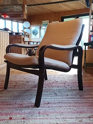 Chair Vintage Relaxing 60er Retro Easy Danish Westnofa Mathsson Age 20 • $429.11