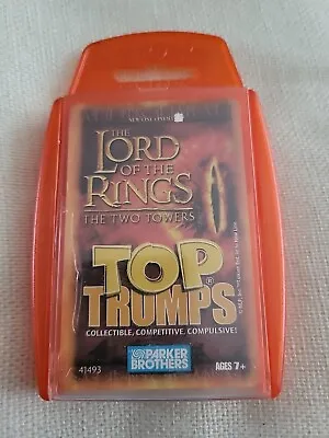 New Factory Sealed Top Trumps ~ Lord Of The Rings ~ Parker Brothers Hasbro 2003 • £12