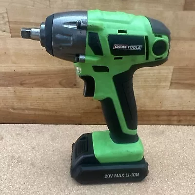 OEM Tools 24661 20V MAX Li-Ion 3/8 In. Drive Cordless Impact Wrench W/ Battery • $56.98