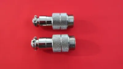 2 X 8 Pin Metal Inline Multi- Pin Plug (GX16) • £3.99