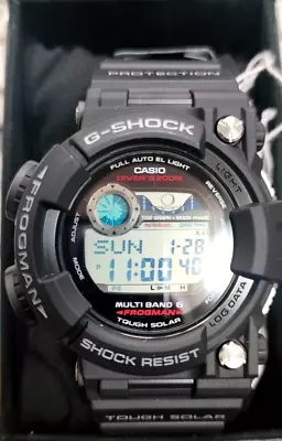 CASIO G-SHOCK GWF-1000-1JF FROGMAN Master Of G Tough Solar Atomic Watch Japan • $709.38