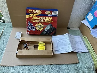 In - Dash Motorcycle Universal Garage Door Opener Model 4000 New Open Box • $12.99