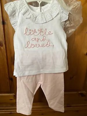 Matalan Baby Girls 2 Outfits Size 3-6m. 2 Piece. New With Label. • £9.99