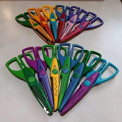 Provo Craft Paper Shapers Set Of 12 Decorative Scissors 34-0203 Scrapbooking • $6.99