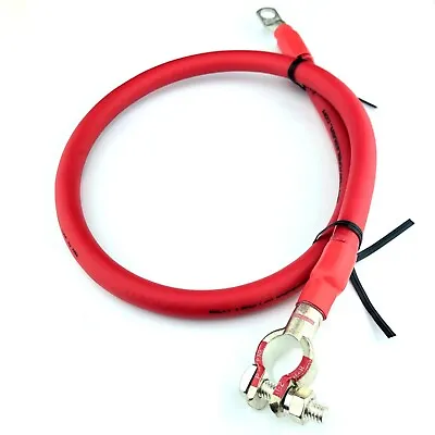 Battery Cable Positive 2 Gauge AWG Copper Custom -  Car Truck RV Boat Solar • $61.88