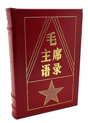 Mao Tse-Tung QUOTATIONS FROM CHAIRMAN MAO TSE-TUNG Easton Press 1st Edition 1st • £246.19