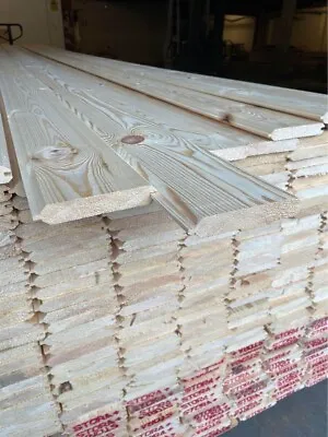 Vgroove T&g Pine Matchboard Cladding - 10 Lengths 2.1m Delivered • £109.99
