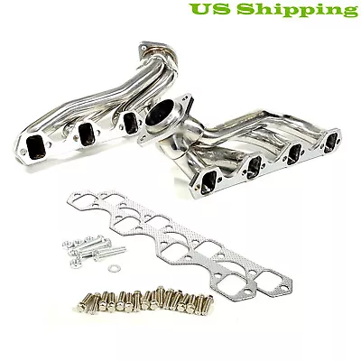 Stainless Steel Shorty Exhaust Headers GT40P For 1986-1993 Ford Mustang 5.0L V8 • $187.99