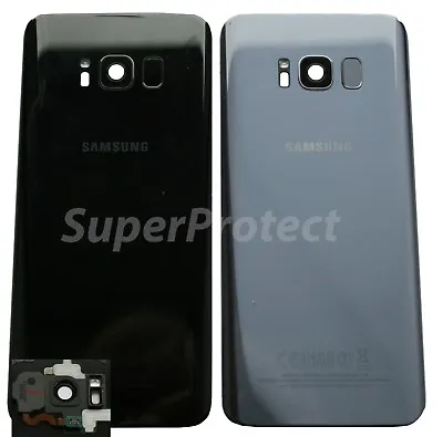 Genuine Samsung Galaxy S8 G950 Rear Back Glass Battery Cover Camera LENS Panel  • £7.45