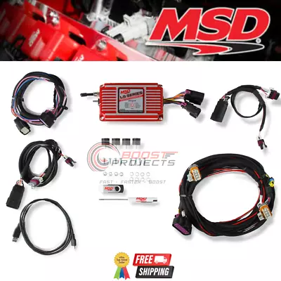 MSD Digital LS Ignition Control Box 24x 58x LS Crank Configurations W/Red 6014 • $522.95