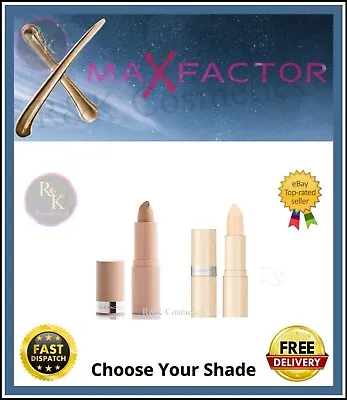 Max Factor Cover Stick Concealer New Choose Your Shade 3.6g • £5.99