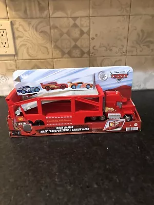 Disney Pixar Cars Launching Mack Hauler Transporter Lightning McQueen Semi Truck • $30