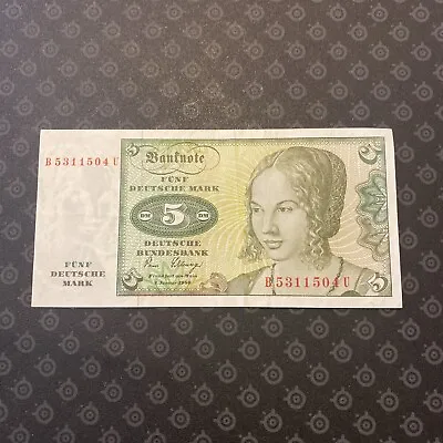 Germany- 5 Deutsche Mark- 1980 • $10
