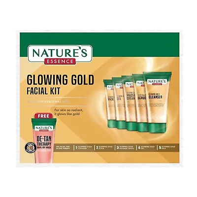 Nature Essence Ravishing Gold Facial Kit 250 Gms + 50gms Extra | FREE SHIPPING • $44.78