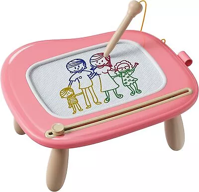 Magnetic Drawing Writing Board For Toddlers Learning - Educational Toys (Pink) • $33.02