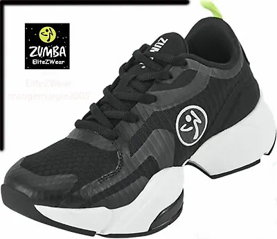 ZUMBA SHOES TRAINERS SNEAKERS GYM WORKOUT - Lo Top Air Stomp - Zumba's Top Line! • £134.06